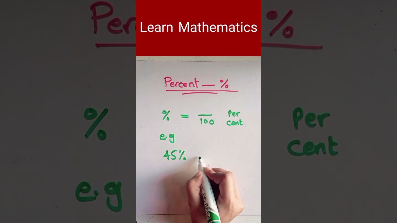 Percent- % Basic Concept | Learn Mathematics | Urdu Hindi | Knowledge Empire Urdu