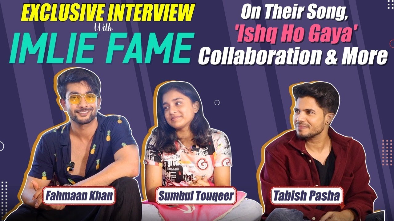 Imlie Fame Fahmaan Khan और Sumbul Touqeer का 'Ishq Ho Gaya' हुआ Release, Fahmaan ने कही ये बात