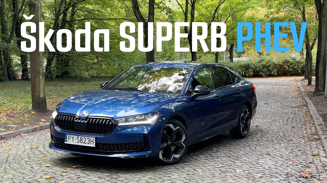 &Scaron;koda SUPERB PHEV jest w cenie DIESLA!? Ile przejedzie na PRĄDZIE? Sprawdzam! - Irokez
