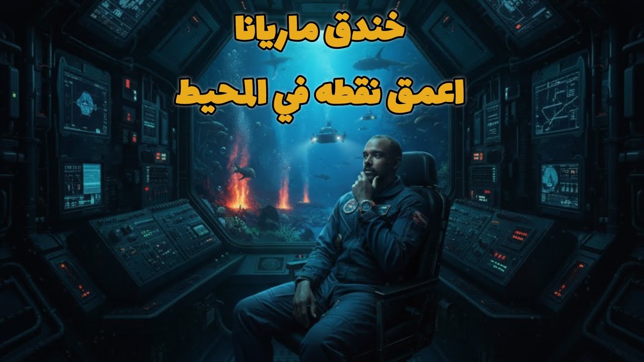 اعمق نقطه في المحيط ( خندق ماريانا ) #modrar