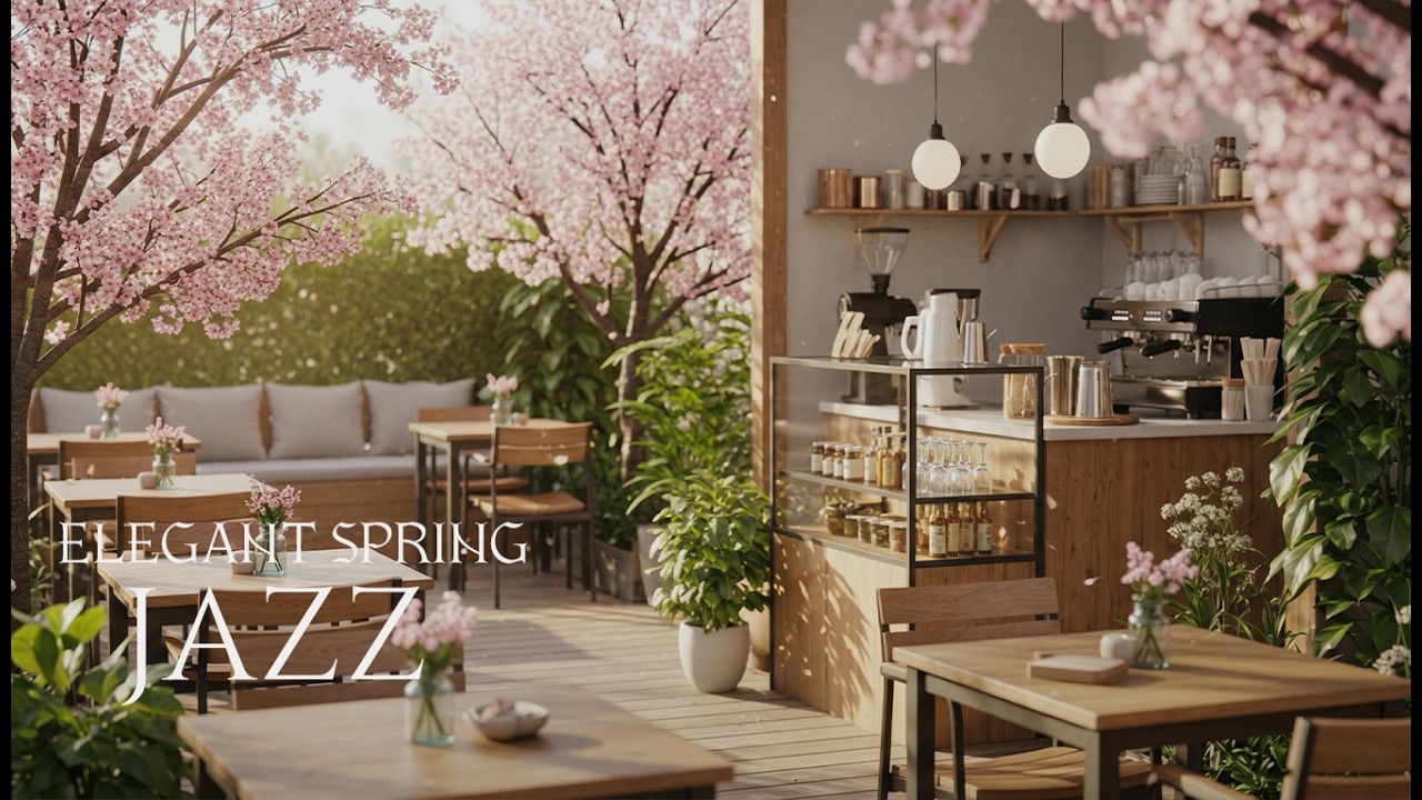 Bossa Nova Jazz - Spring Coffee Music for Positive Vibes & Focus