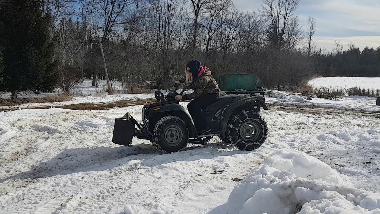 2001 bombardier traxter 500