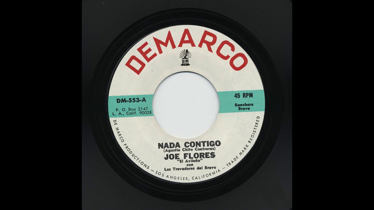 Joe Flores - Nada Contigo - Demarco dm-553-a