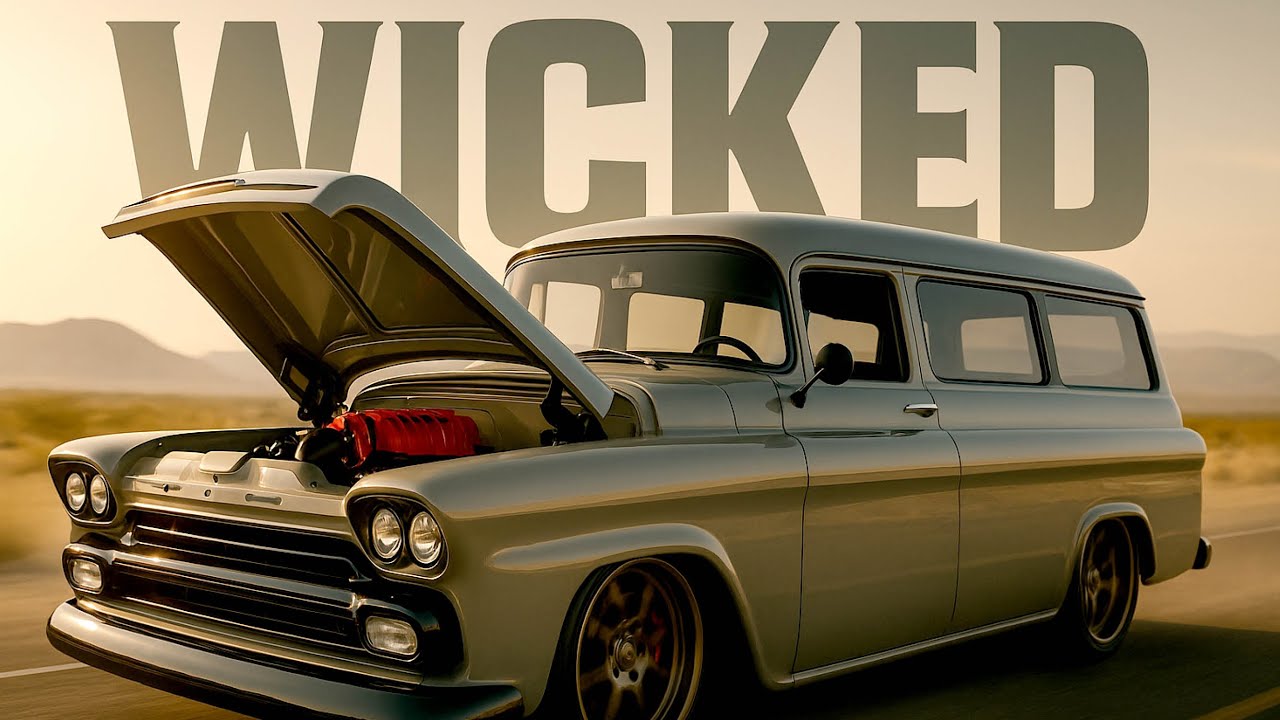 WICKED: Supercharged Suburban 59 года, который затмил всех на SEMA 2025!