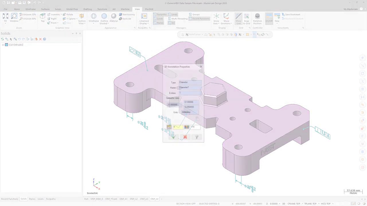 CAD/CAM Mastercam 2020 - Novidades: Análises