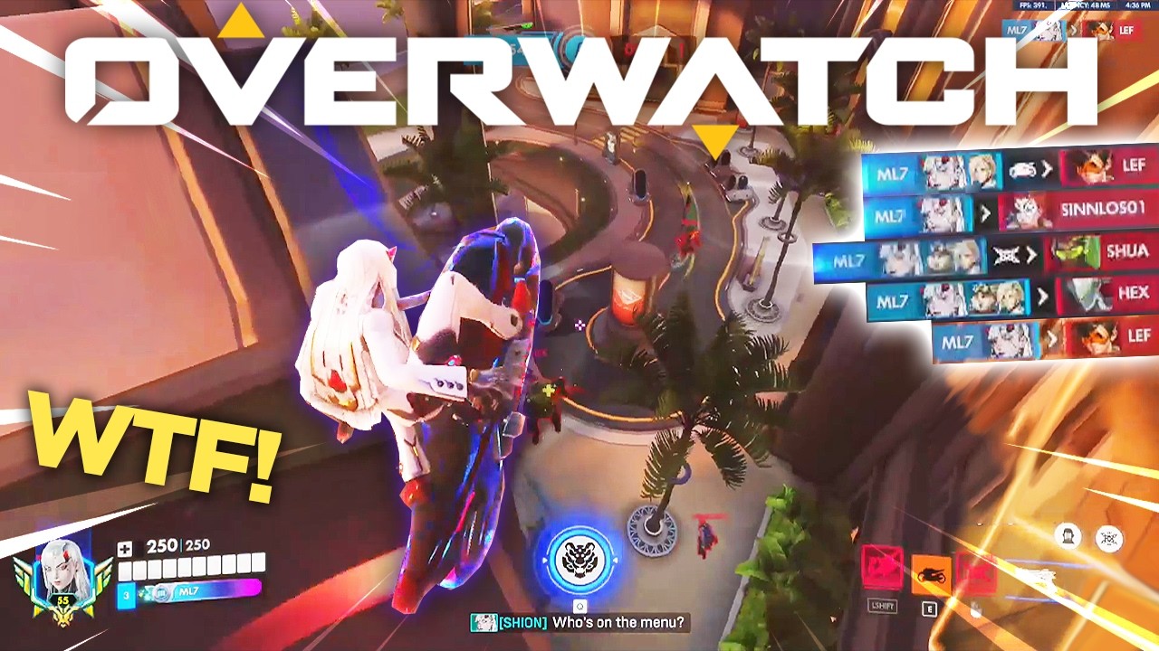 Самые популярные клипы Overwatch с Twitch за неделю! #396