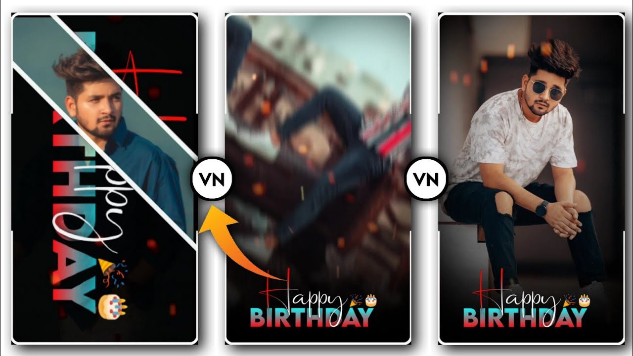 Vn Birthday Video Editing | Happy Birthday Vn Video Editing | Video Editor