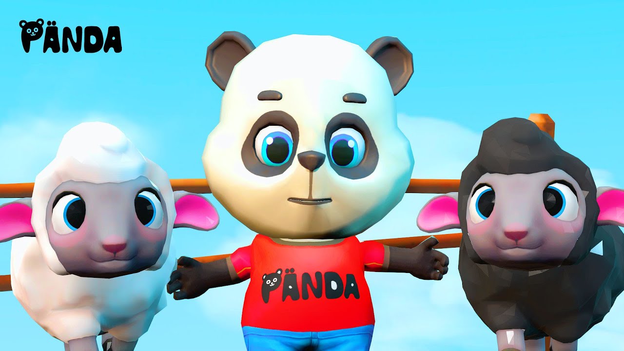 Baa Baa Black Sheep | Colorful Sheep | Nursery Rhymes & Kids Songs