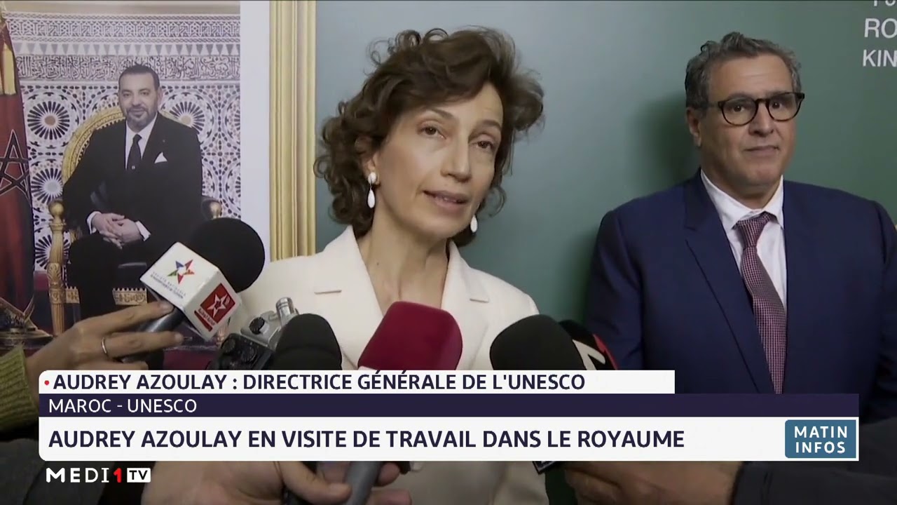 Maroc-UNESCO: Audrey Azoulay en visite de travail dans le Royaume