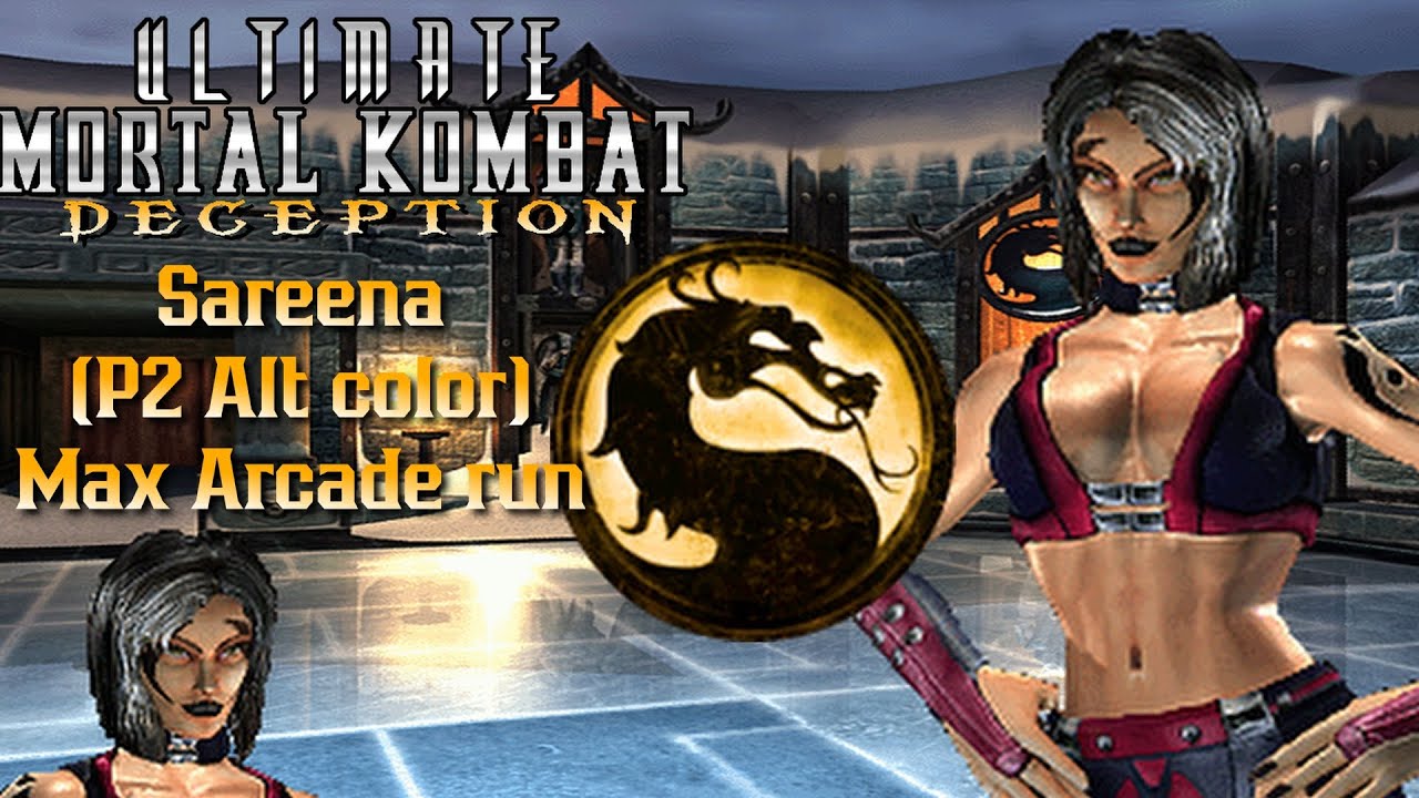 Ultimate Mortal Kombat Deception Sareena(P2 ALT color)MAX arcade run