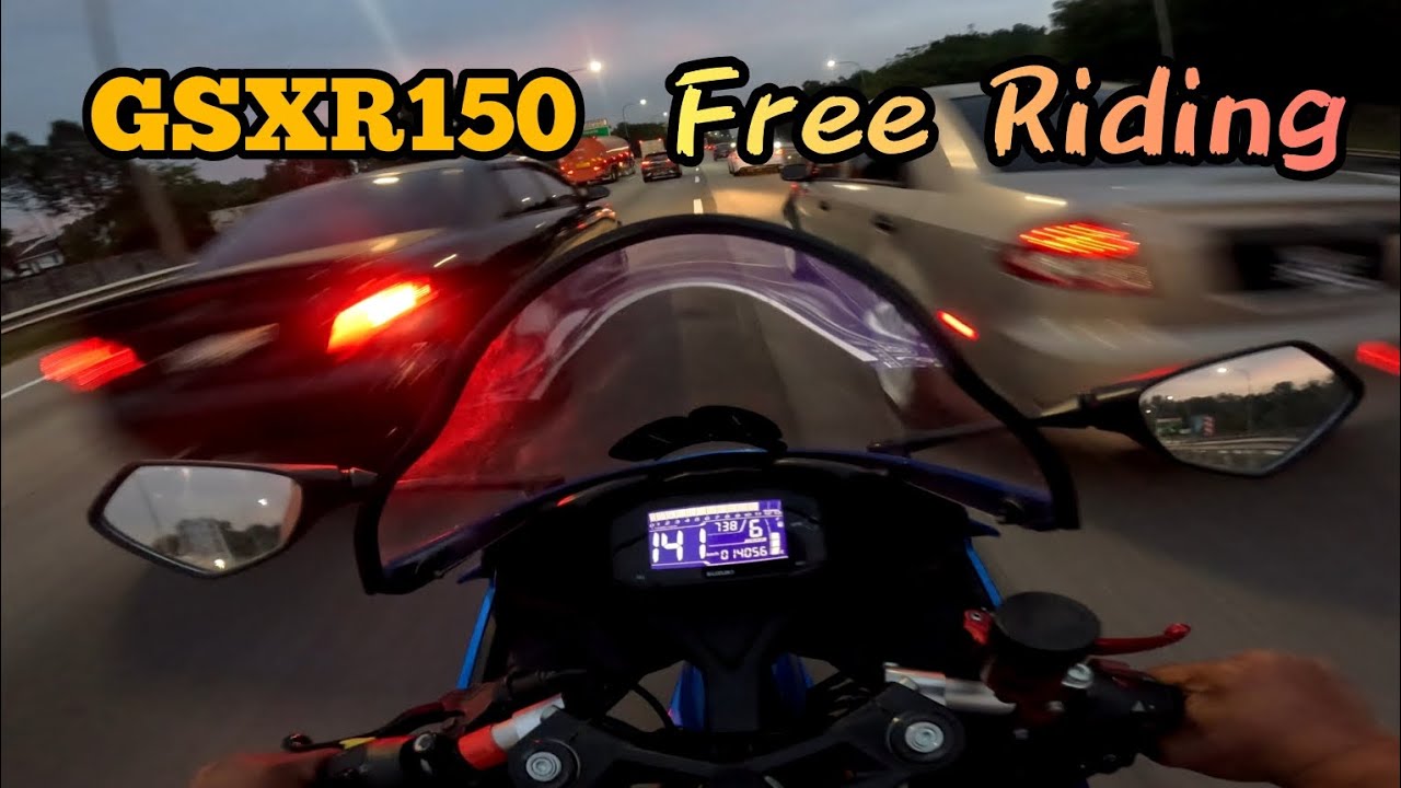 GSXR150 - Highway Run