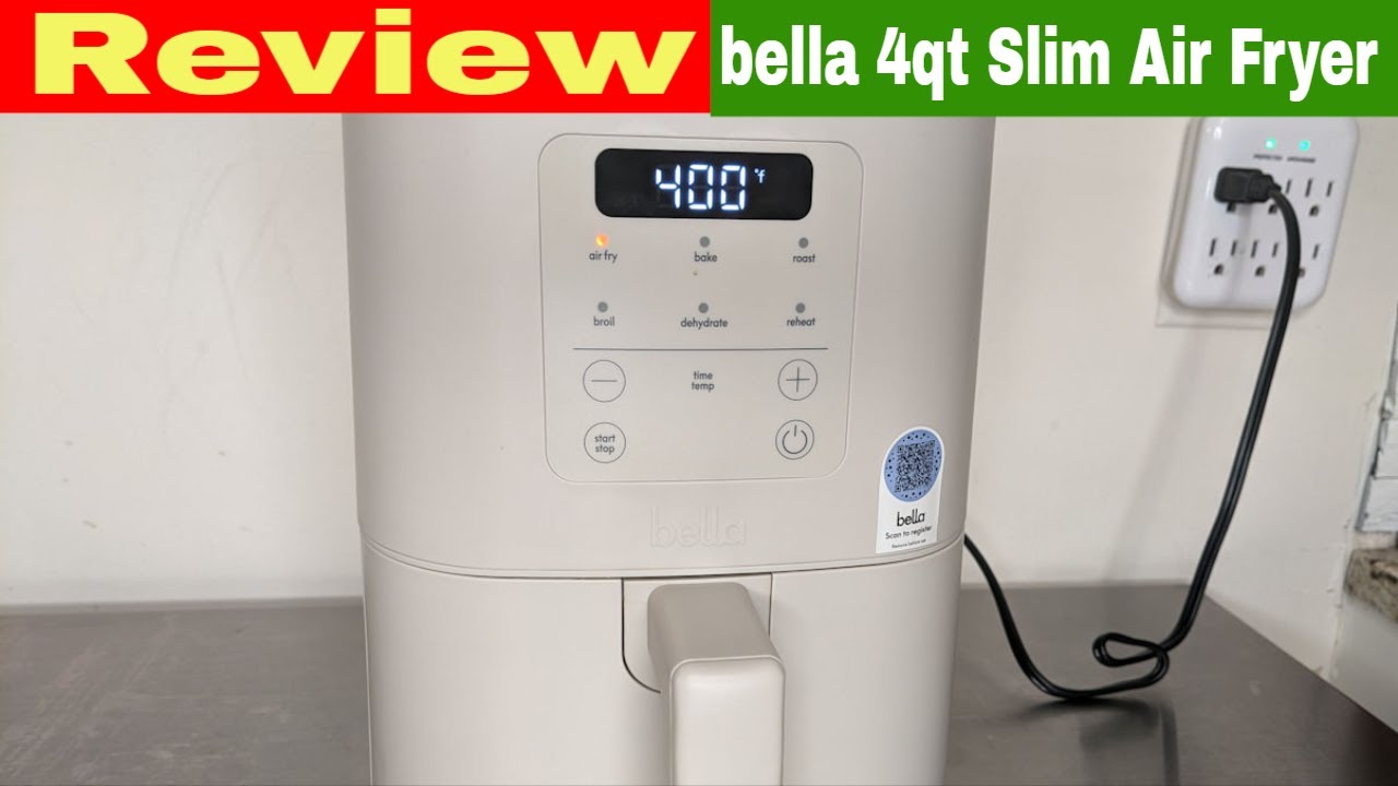 bella 4qt Slim Air Fryer Review