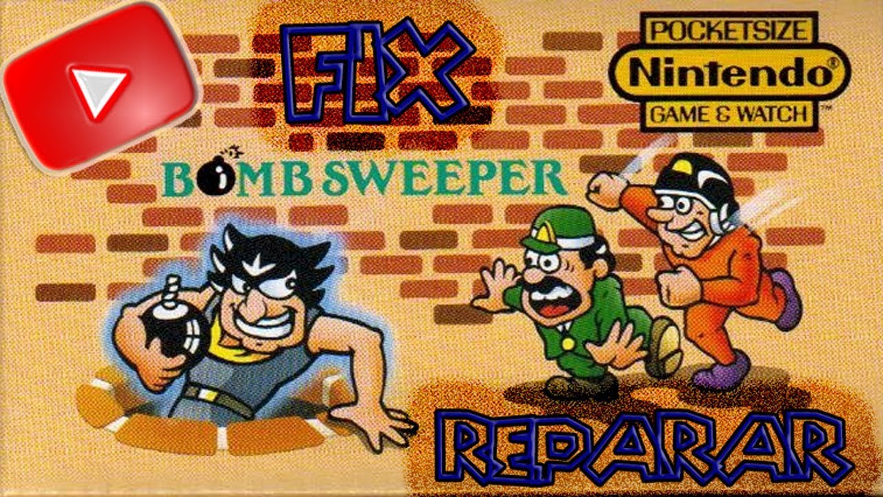 TUTORIAL REPARACION BOMB SWEEPER game watch de ebay pantalla