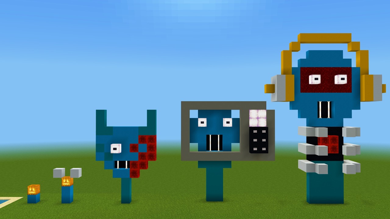 New Sprunki Evolution In Minecraft Pe
