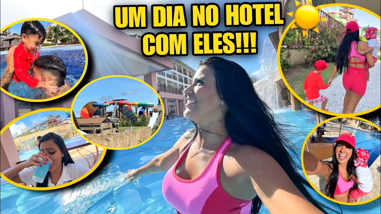 UM DIA COM ELES NO HOTEL EM FORTALEZA!!  *JAQUE DE VERÃO* 😱🌴☀️😎