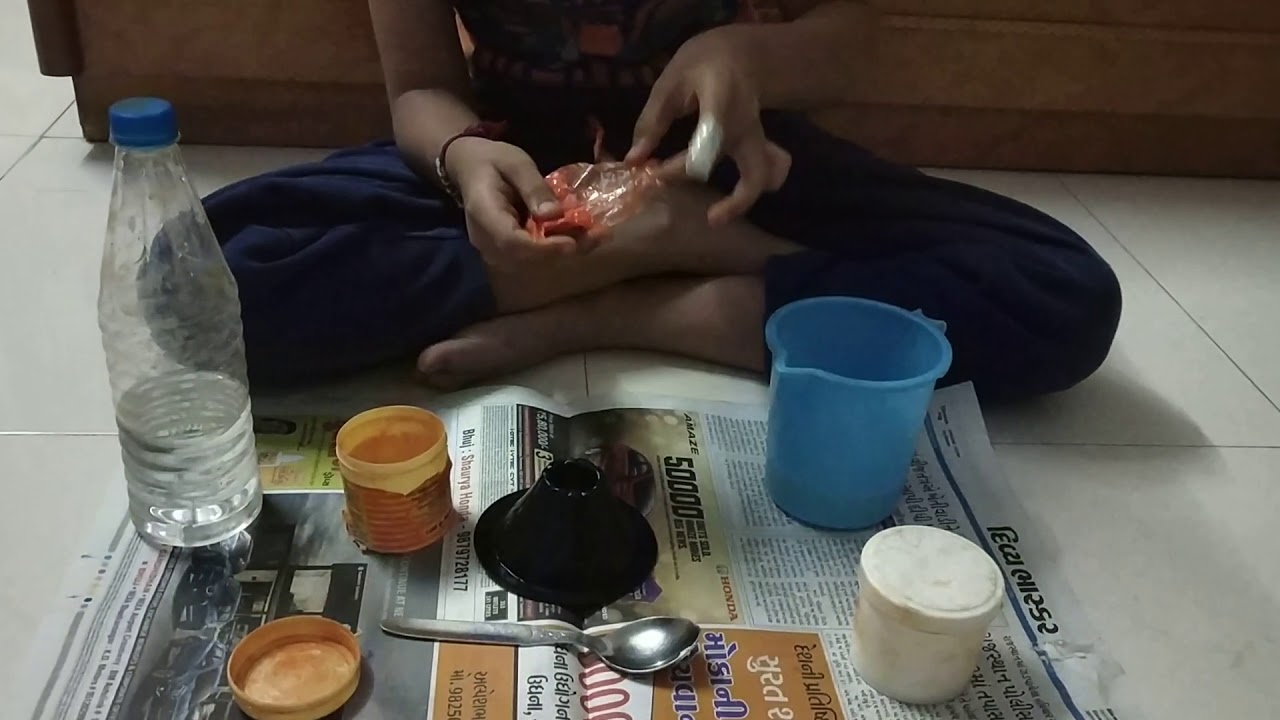 Science Experiment  volcano magic trick