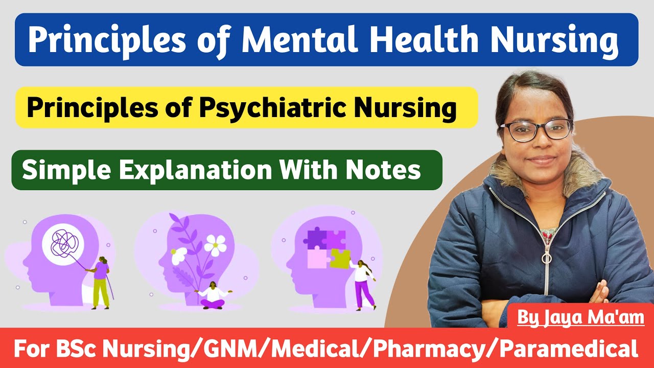 Principles of Mental Health Nursing in Hindi | Principles of Mental Health Nursing Notes