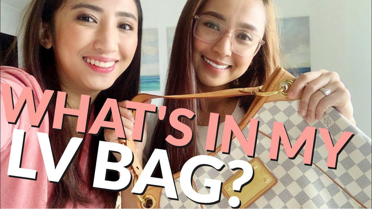 WHAT'S IN MY BAG | LOUIS VUITTON GALLIERA PM
