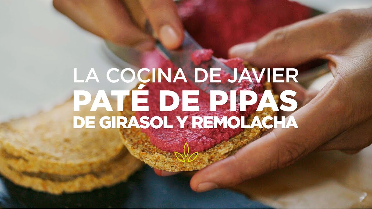 Paté de pipas de girasol y remolacha | La cocina de Javier 1x06