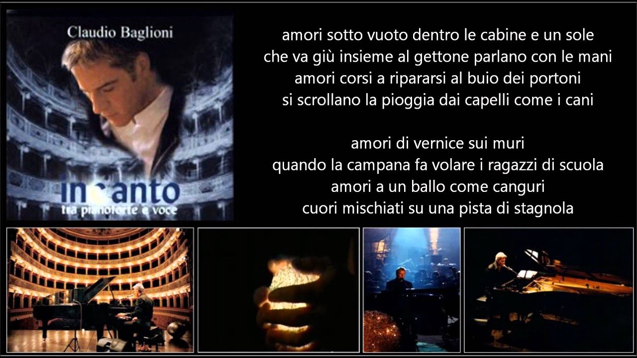CLAUDIO BAGLIONI / Amori in corso / Incanto 2001