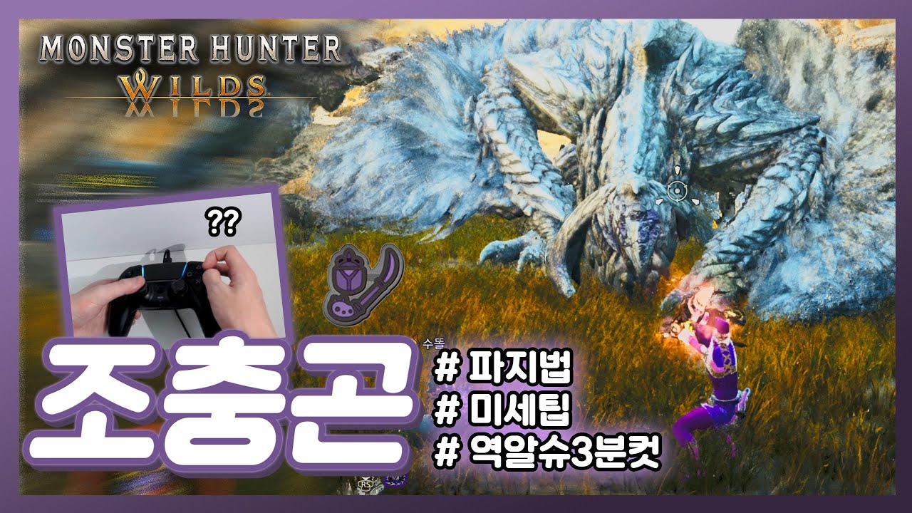 패드는 손가락 6개로도 아슬아슬하다? 조충곤의 유별난 파지법과 미세팁, 그리고 손캠을 곁들인 역전 알슈베르도 3분컷 사냥까지!