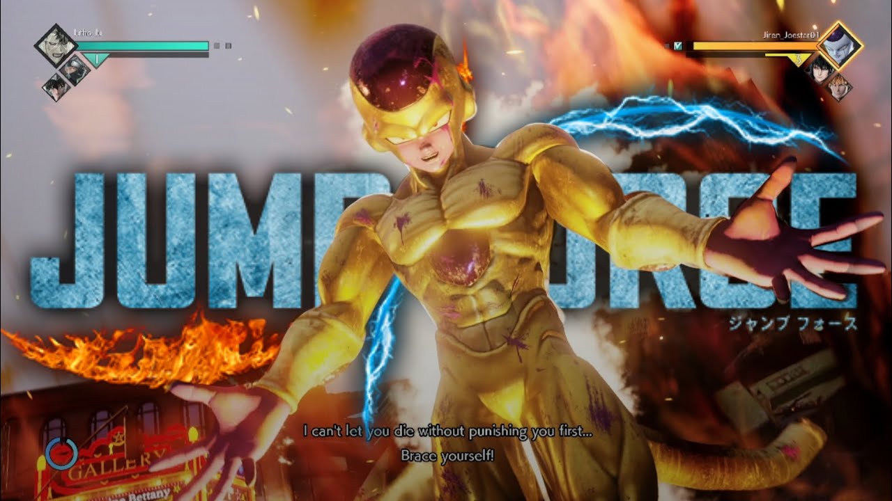 Had To Go Golden Against This Online Opponent | JUMP FORCE