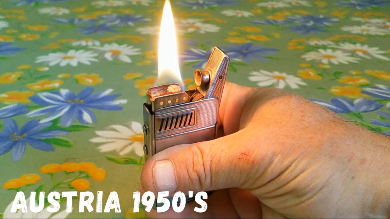 Old vintage IMCO 6300 PERPLEX petrol pocket lighter Старая бензиновая карманная зажигалка