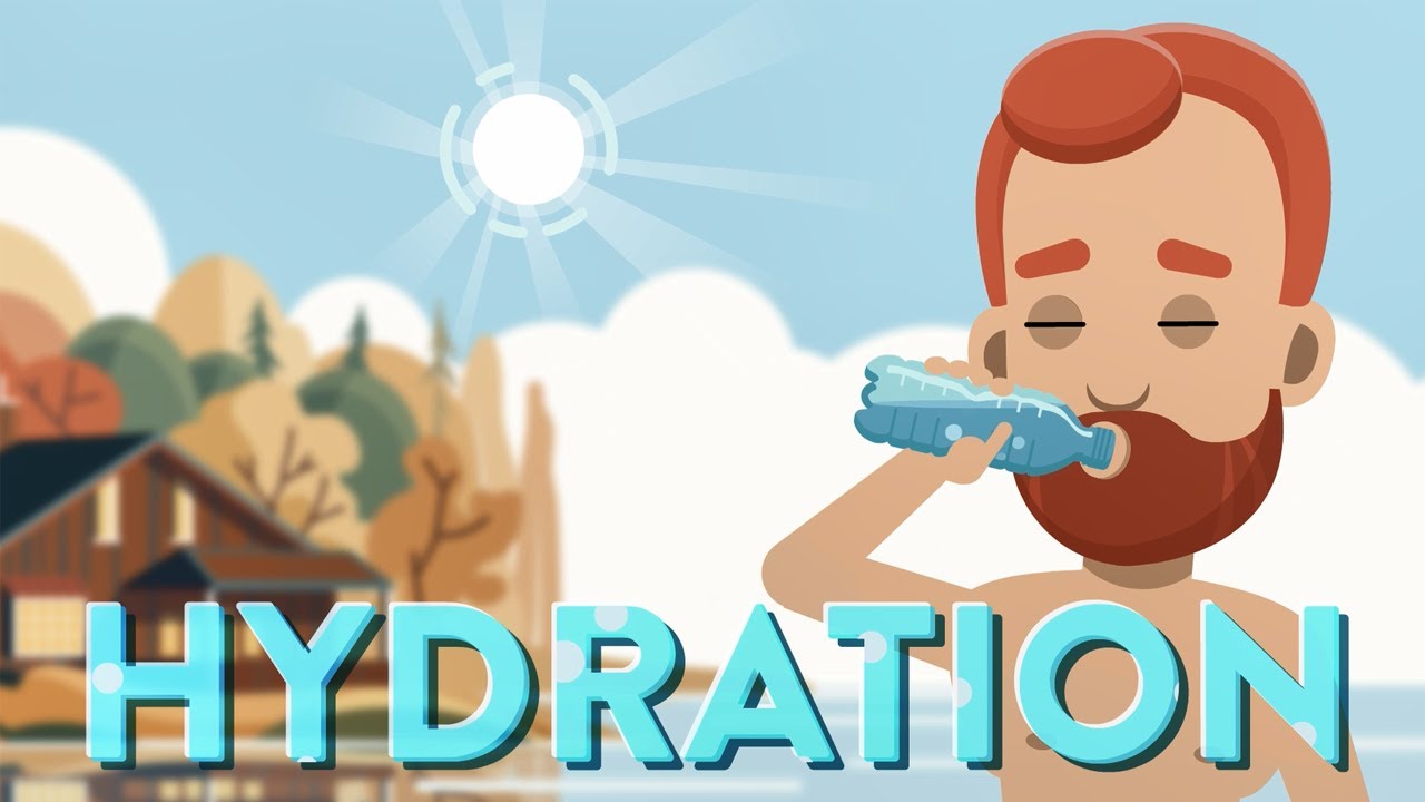 Buena hidratación para una vida más saludable