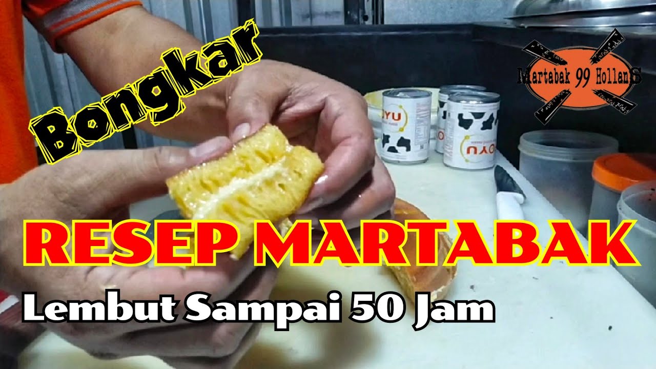 Bongkar Resep Martabak Empuk Sampai 2 Hari