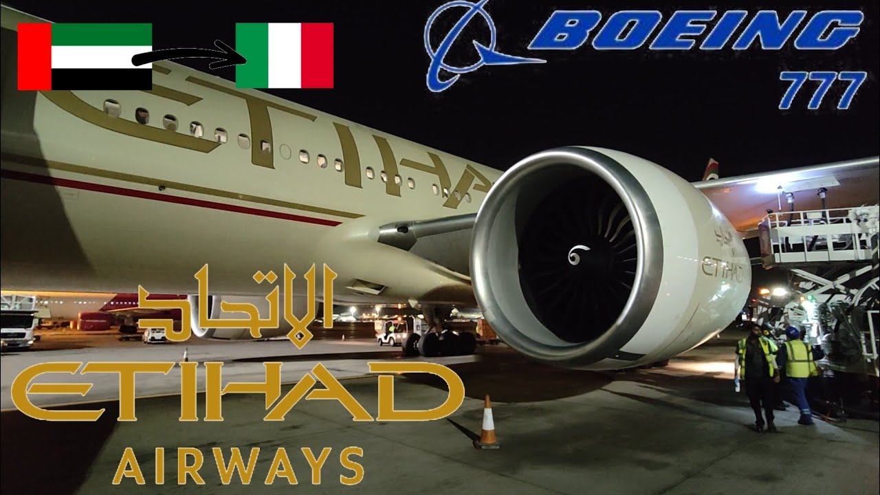 Trip Report | Etihad Boeing 777 | Abu Dhabi - Rome