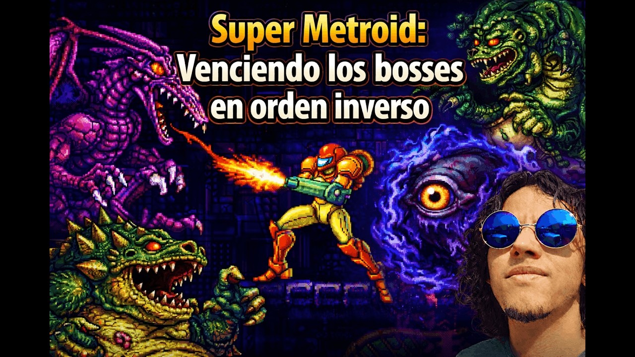 Super Metroid: Venciendo los jefes en orden inverso (Parte 3/3)