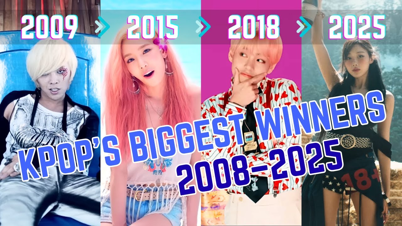 TOP 10 K-POP SONGS OF EVERY YEAR FROM 2008&ndash;2025 (MUSIC SHOW WINS)
