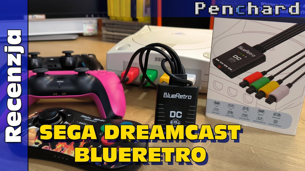 Recenzja - Dreamcast BlueRetro czyli granie bez kabla