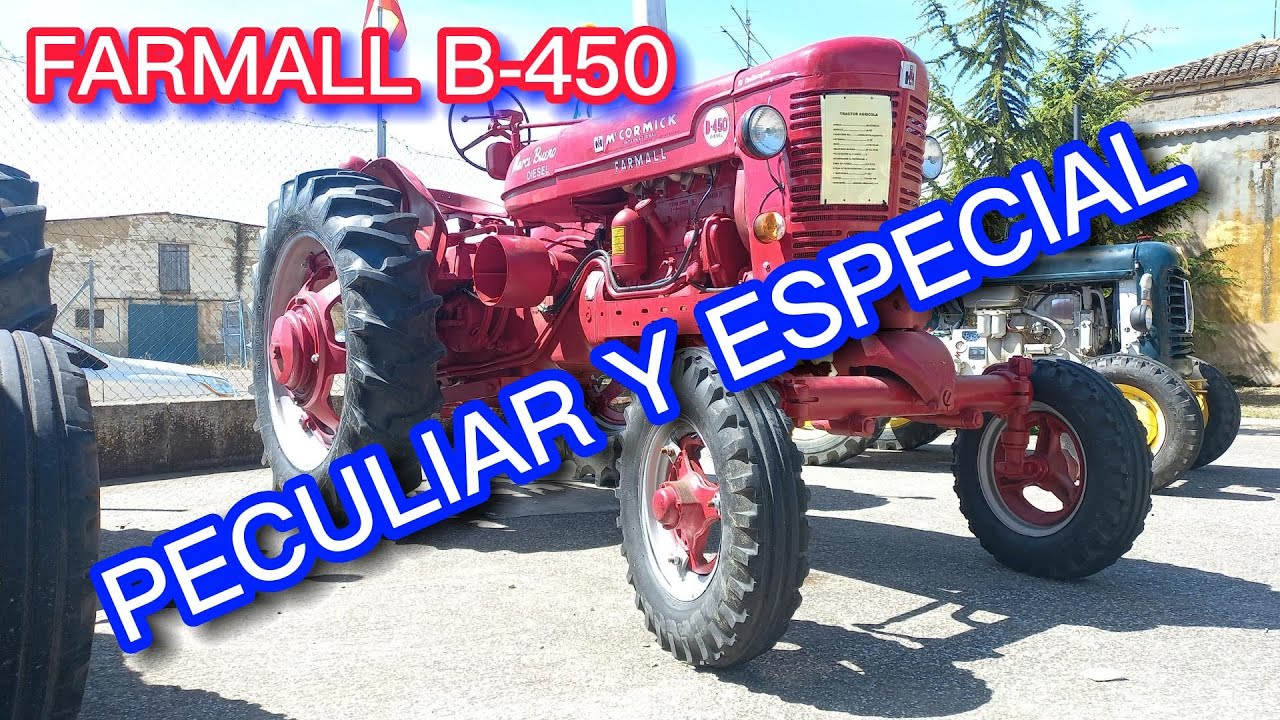 🔥 ¡Restauración de TRACTOR FARMALL B450 Clásico! Antes y Después INCREÍBLE 🚜💥 #RestauraciónTractores