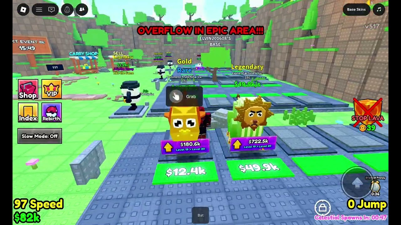 SURIVE LAVA FOR BRAINROTS