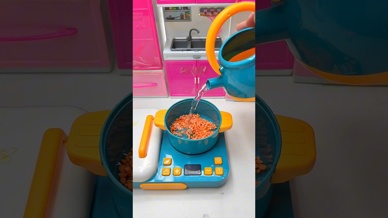 Unbelievable ASMR Sounds from Kitchen Toys #asmr #cookware #kitchenset
