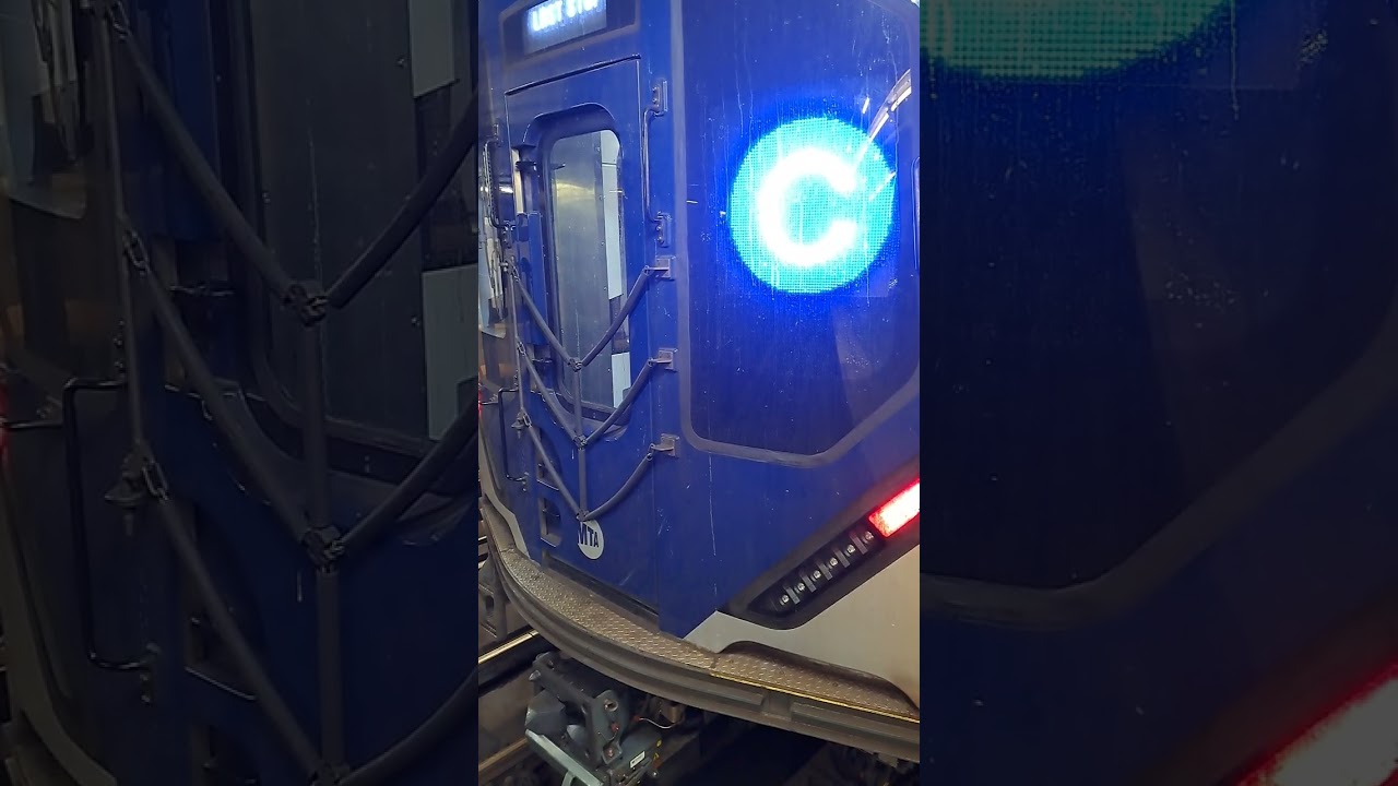 Brooklyn Manhattan Bound R211A C trains at 168th Street 