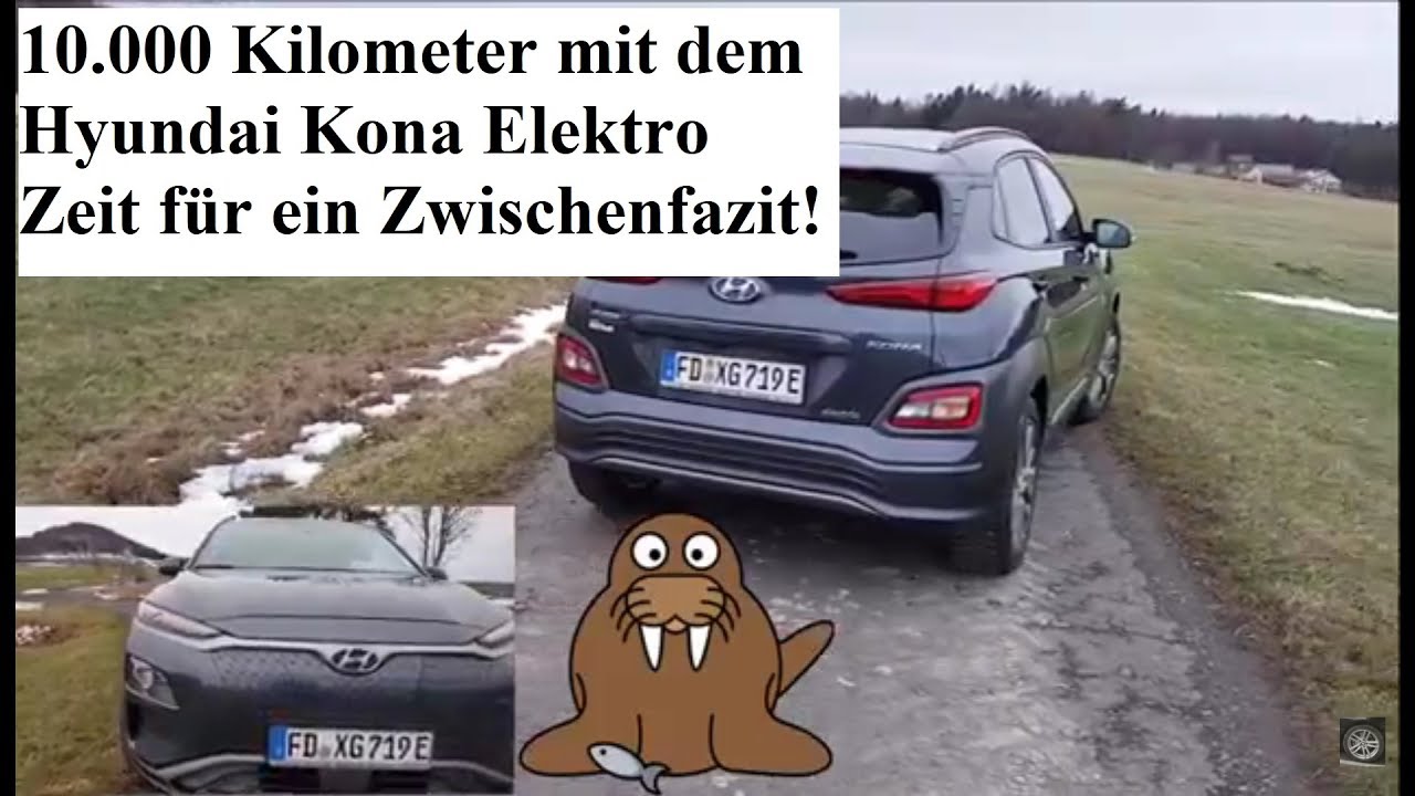 10.000 Kilometer mit dem Hyundai Kona Elektro - Mein Zwischenfazit 😎