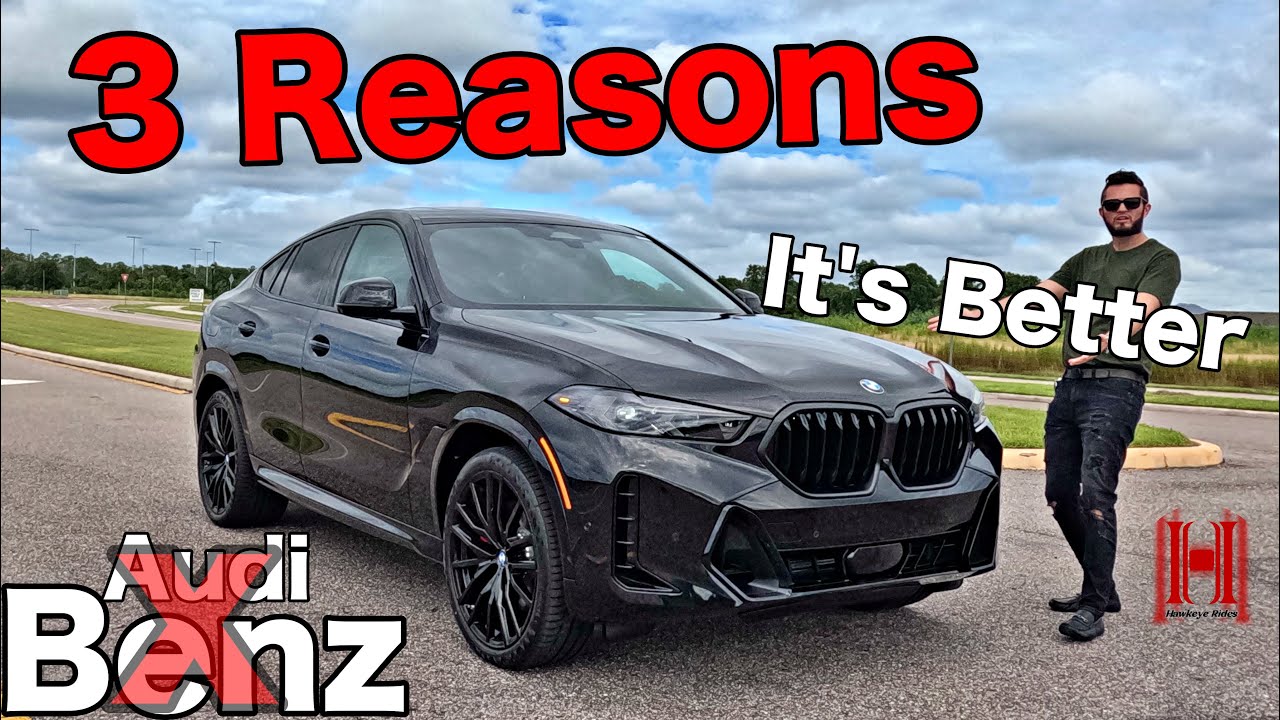 2025 BMW X6 xDrive40i: 3 Reasons It’s Better Than the X5 | Full Specs & Test Drive