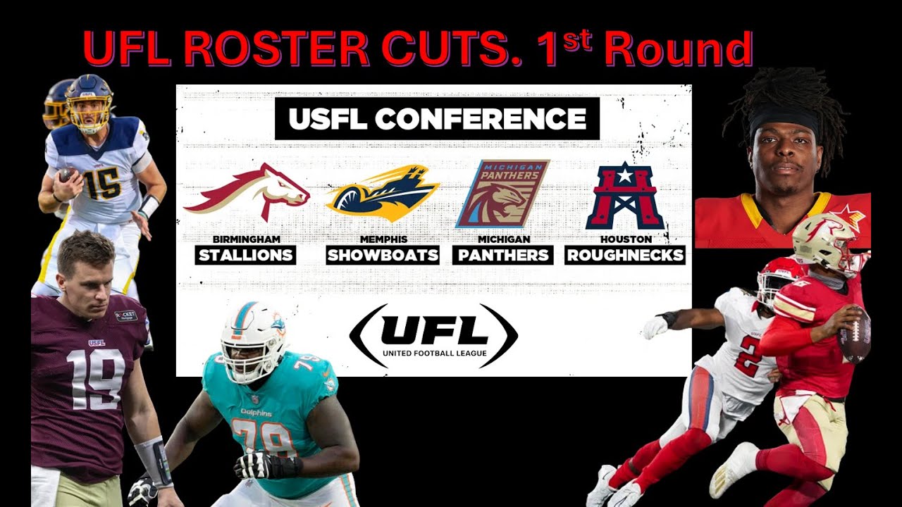 UFL Roster Cuts. Breaking Down The Cuts Made in the USFL Conference.