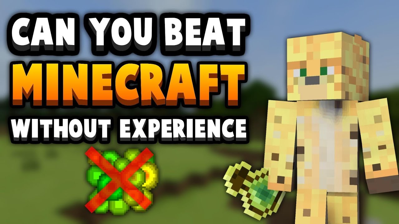 TESTED: Can You Beat Minecraft Without Gaining Any Experience?