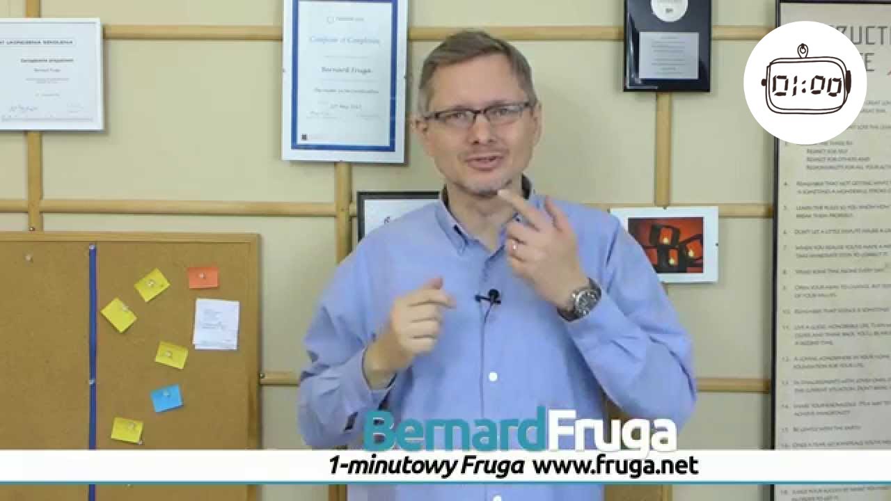 Prezentacja to dialog. 1-minutowy Fruga #070