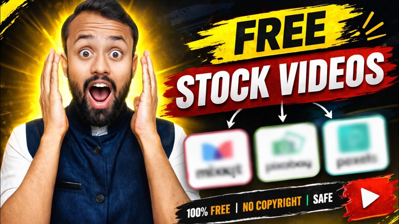 &ldquo;Copyright Free Videos Kaha Se Download Kare | No Copyright Free Stock Videos 🔥&rdquo;