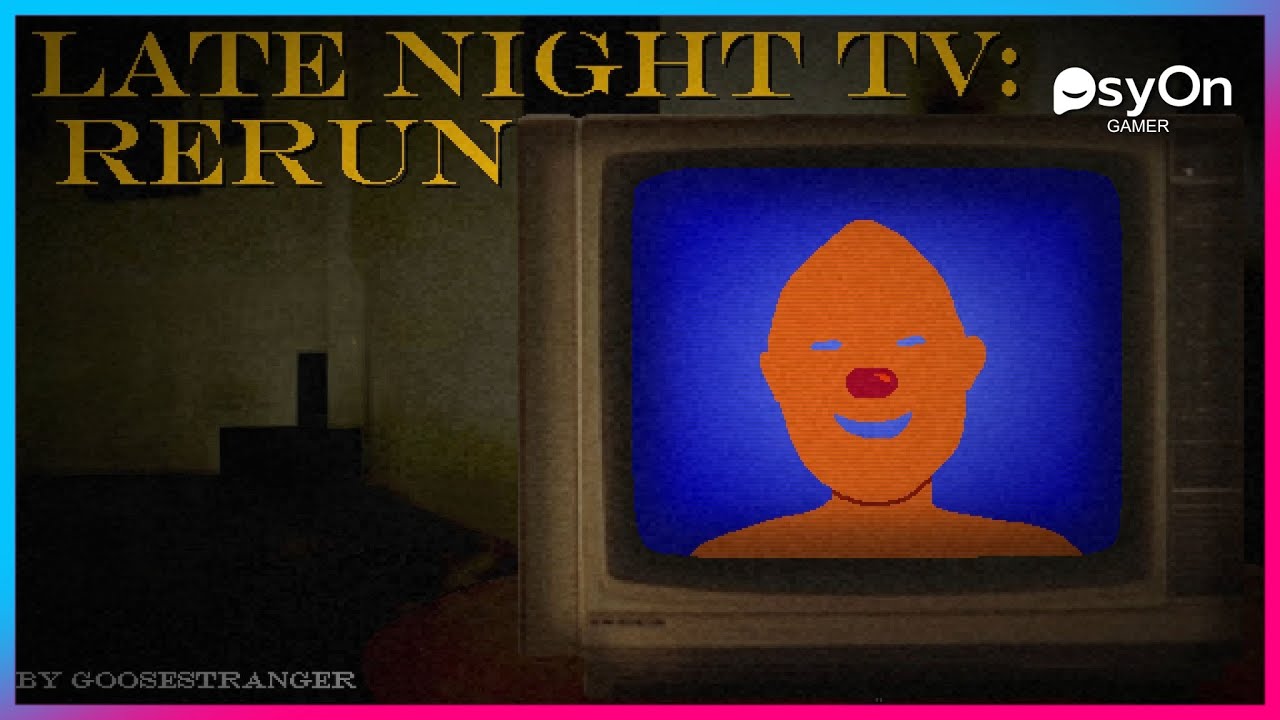 This Late Night TV Game Knows You’re Watching… | Late Night TV Rerun Horror Gameplay