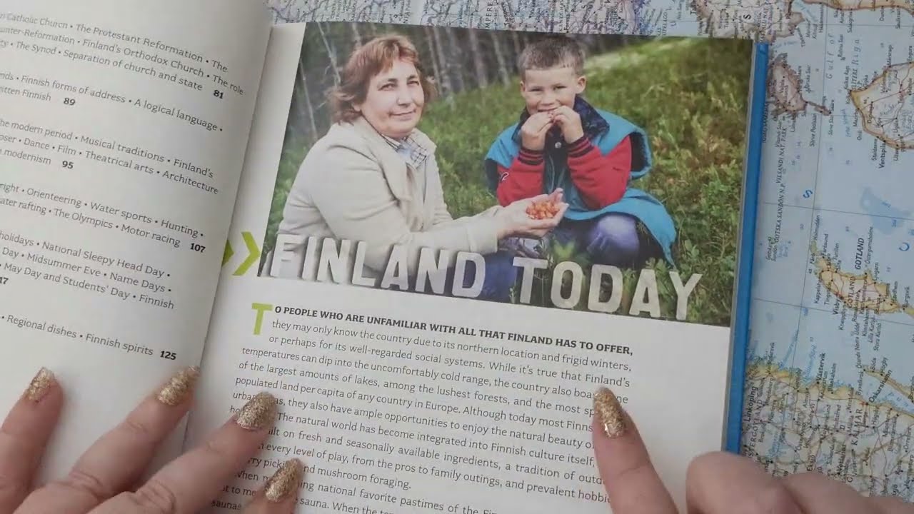 ASMR ~ Finland Facts ~ Soft Spoken ~ Lo-Fi