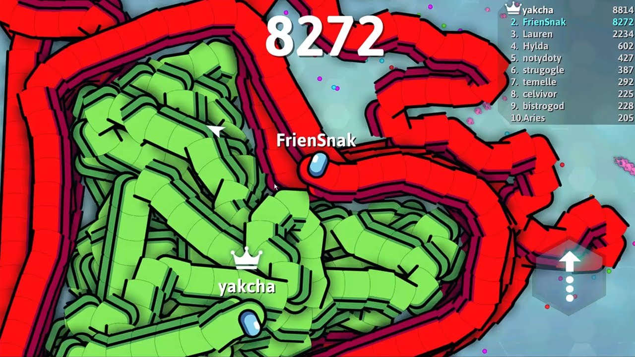 Squeezing The Biggest Snake For 10 Minutes / Snake.io