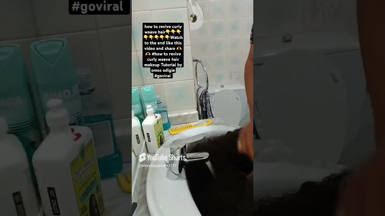 how to revive curly weave hair👇👇👇Watch to the end like this video and share 🫶🫶  