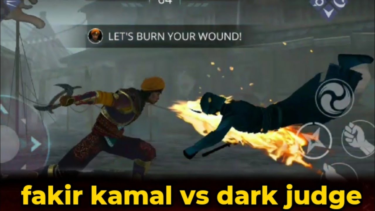 Shadow fight 3. Fakir kamal vs dark judge. (ft.fate's end)