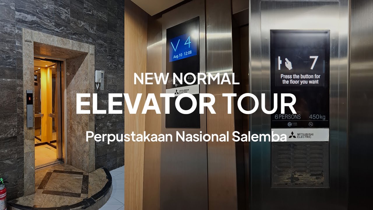 New Normal Elevator Tour - Perpustakaan Nasional (Perpusnas) Salemba