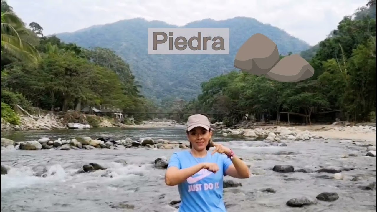 Río, Piedra, Puente, Montaña Lengua de señas mexicana (Lsm)